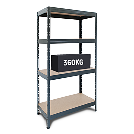 Heavy Duty Shelving - 360kg U.D.L.