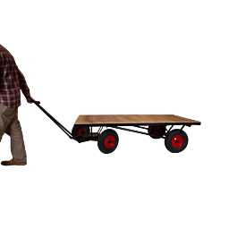 STUBBS Large Heavy Duty Turntable Trucks - 1500 x 750