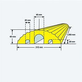 Small Cable Protection Ramp