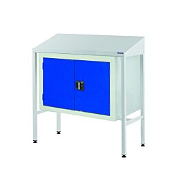Team Leader Workstations with Double Cupboard