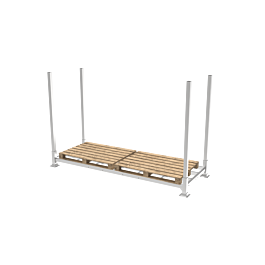 Mammoth Racking Heavy Duty Storage Solution - 2200mm Post - 2700 x 900 Platform